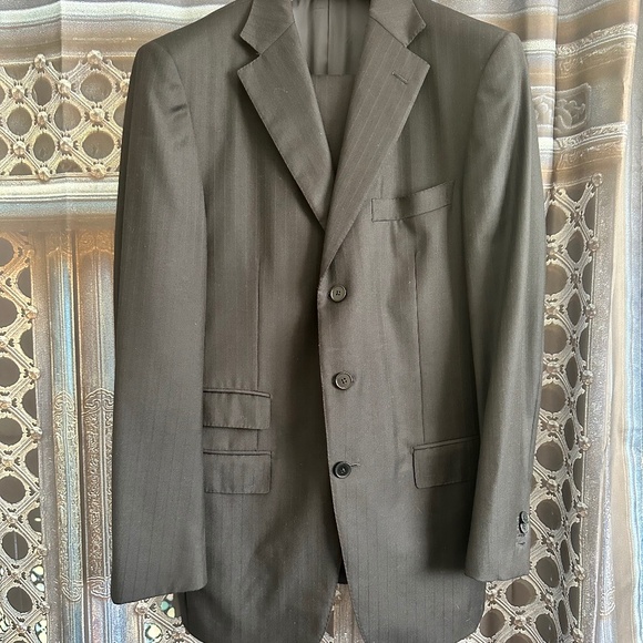 Ermenegildo Zegna (Su Misura) Trofeo Men's Wool Suit - Picture 1 of 15